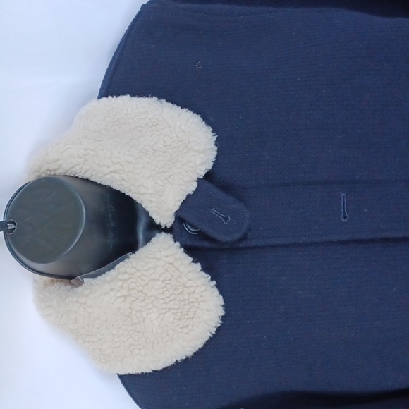 Express Men’s Navy Blue Sherpa Lined Jacket, nwt - Picture 2 of 10